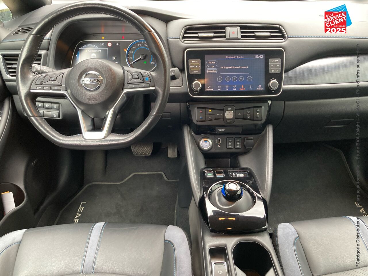 Véhicule d'occasion NISSAN LEAF 217CH E+ 62KWH TEKNA 21 SIEGES CHAUF chez Renault Saint-Louis