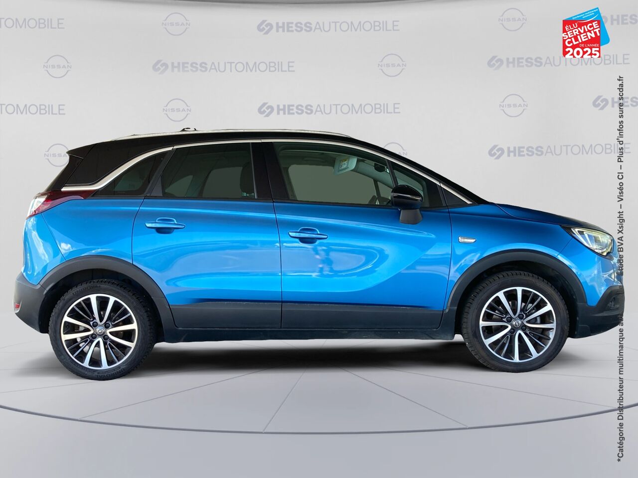 Véhicule d'occasion OPEL CROSSLAND X 1.2 TURBO 130CH ULTIMATE EURO 6D-T HUD chez Nissan Nancy