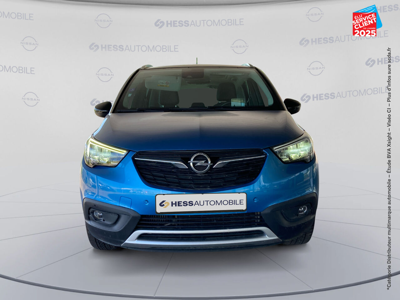 Véhicule d'occasion OPEL CROSSLAND X 1.2 TURBO 130CH ULTIMATE EURO 6D-T HUD chez Nissan Nancy