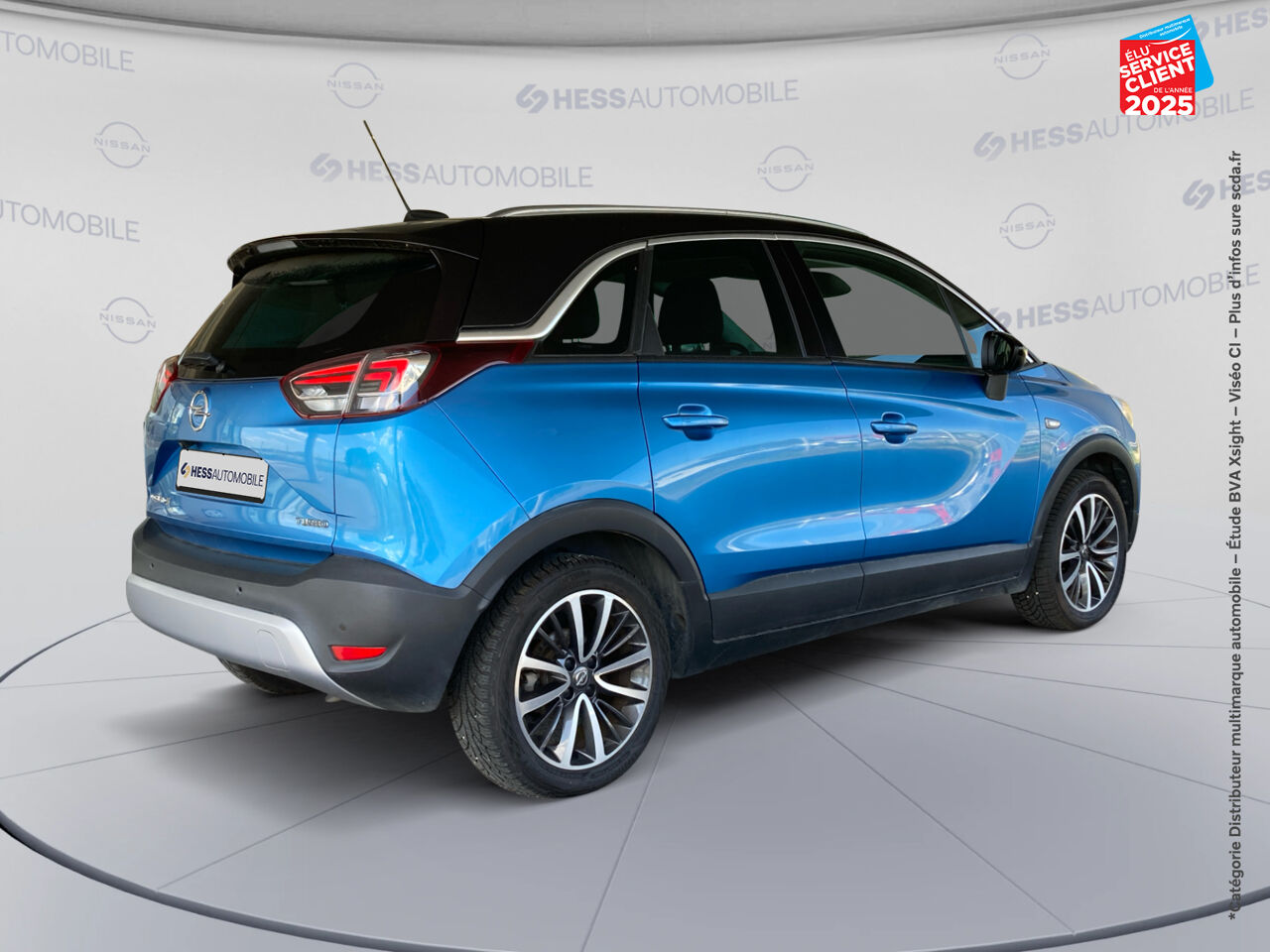 Véhicule d'occasion OPEL CROSSLAND X 1.2 TURBO 130CH ULTIMATE EURO 6D-T HUD chez Nissan Nancy