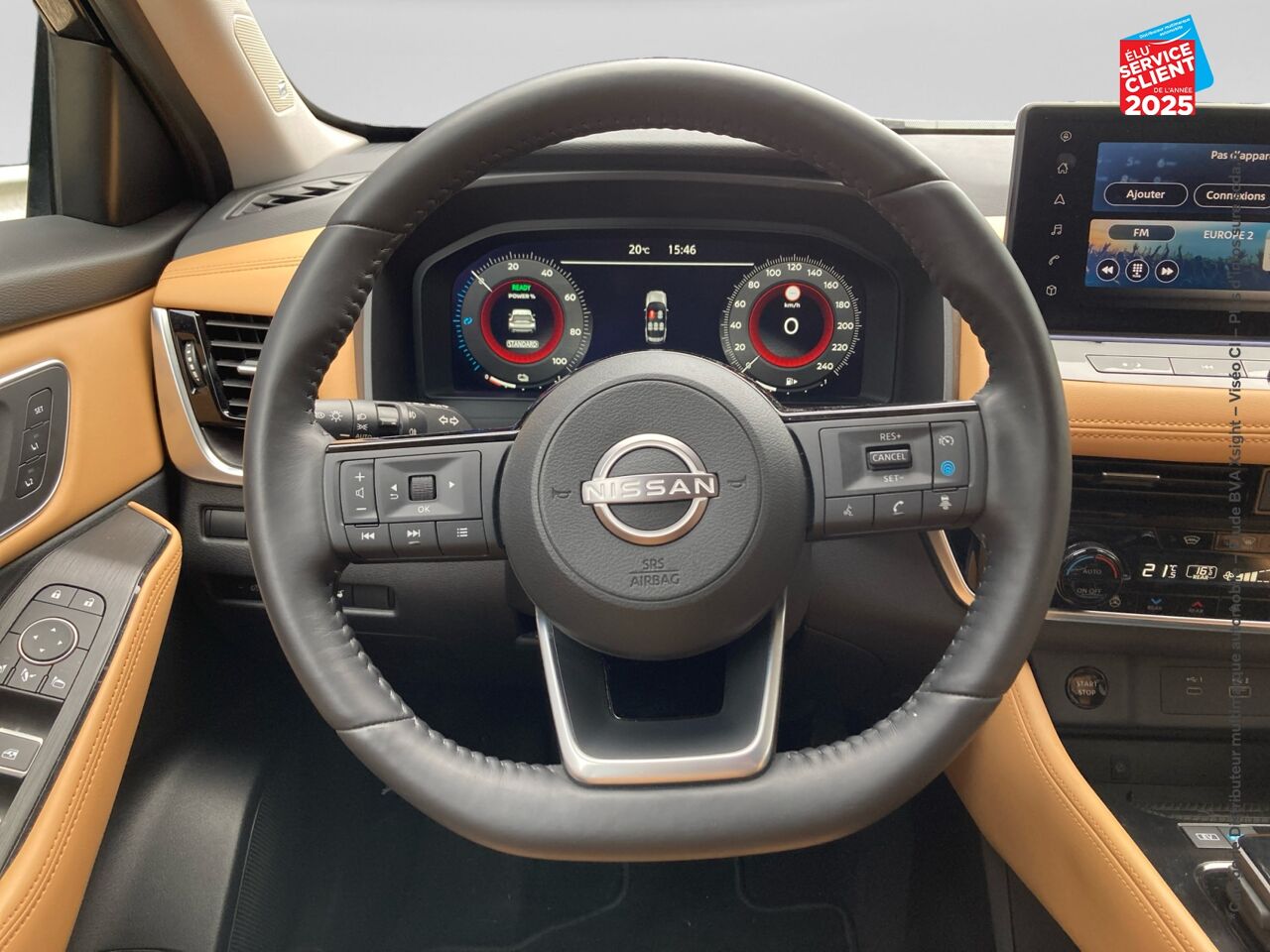 Véhicule d'occasion NISSAN X-TRAIL E-4ORCE 213CH TEKNA+ SIEGES CUIR GPS chez Renault Colmar