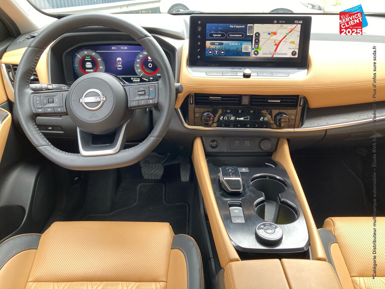 Véhicule d'occasion NISSAN X-TRAIL E-4ORCE 213CH TEKNA+ SIEGES CUIR GPS chez Renault Colmar
