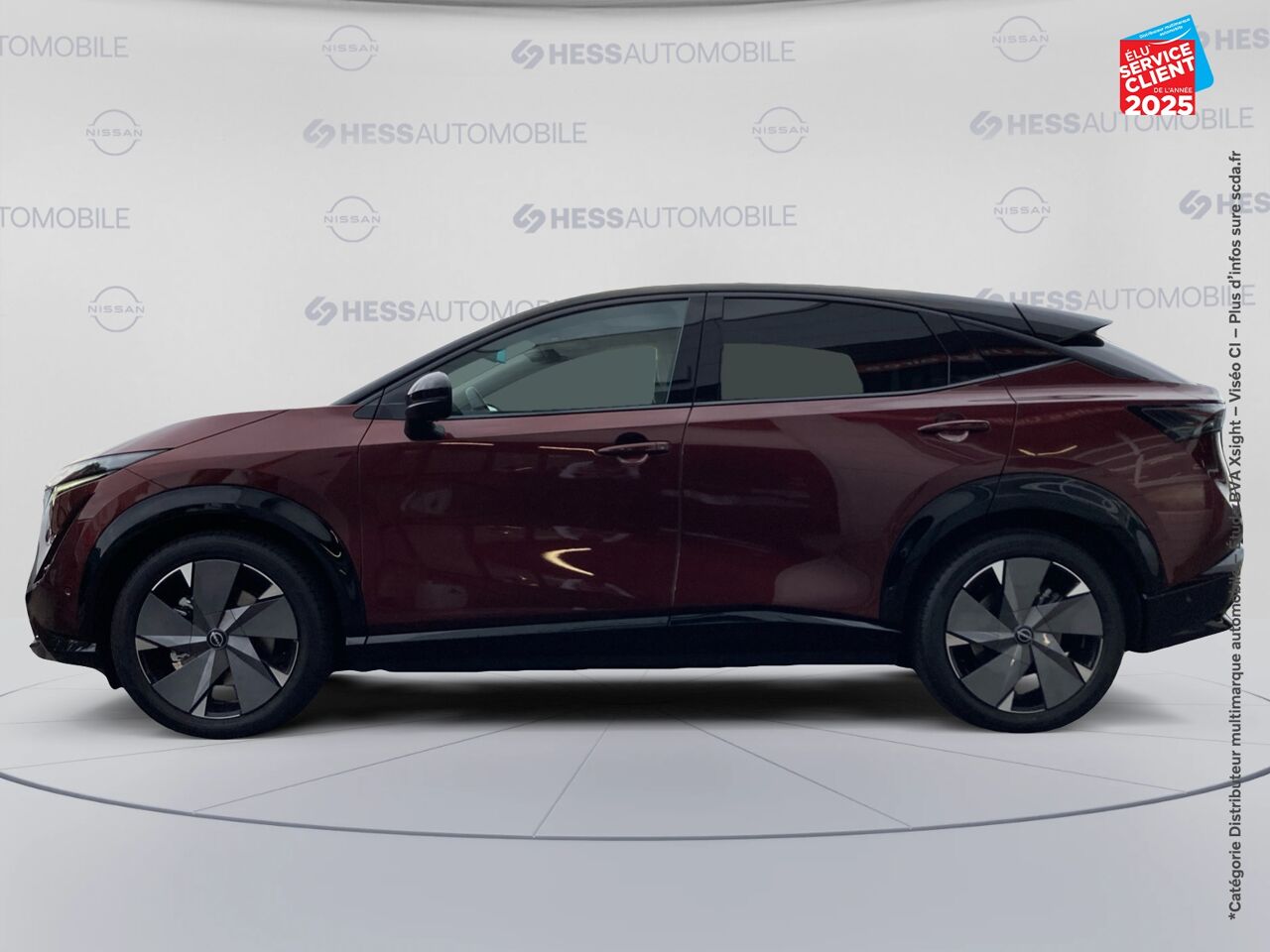 Véhicule d'occasion NISSAN ARIYA 87KWH 306CH E-4ORCE EVOLVE SIEGES CHAUF GPS chez Renault Sélestat