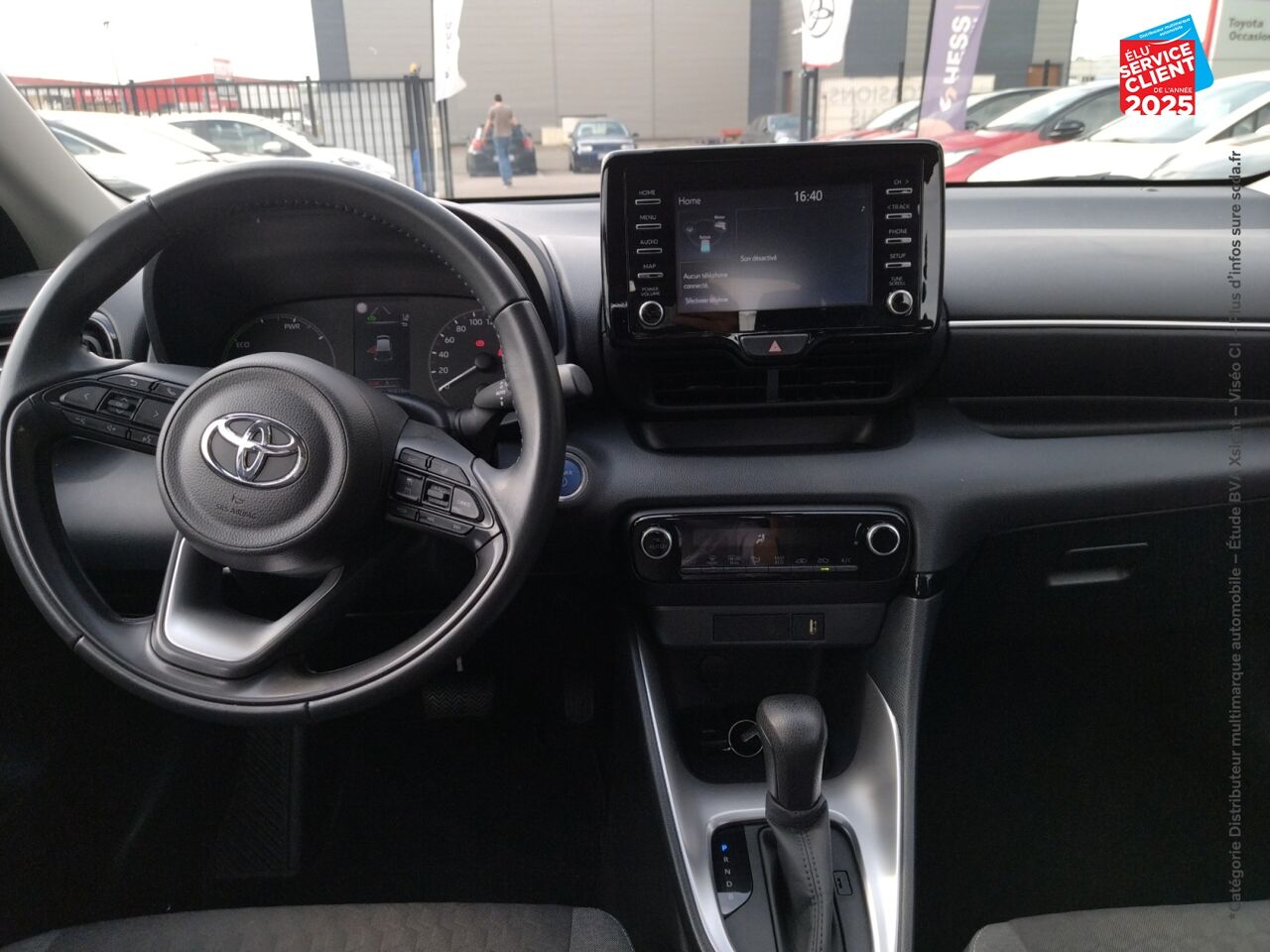 Véhicule d'occasion TOYOTA YARIS 116H DYNAMIC 5P MY22 CAMERA chez Toyota Belfort