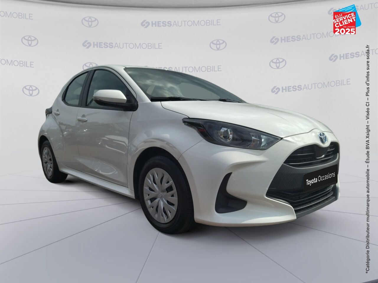 Véhicule d'occasion TOYOTA YARIS 116H DYNAMIC 5P MY22 CAMERA chez Toyota Belfort