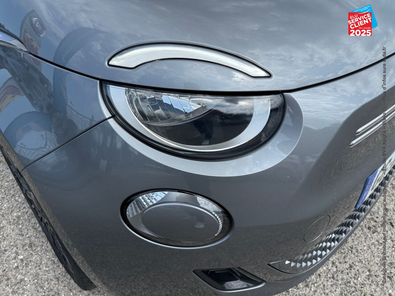 Véhicule d'occasion FIAT 500 E 118CH ICONE CAMERA GPS chez Hyundai Mulhouse