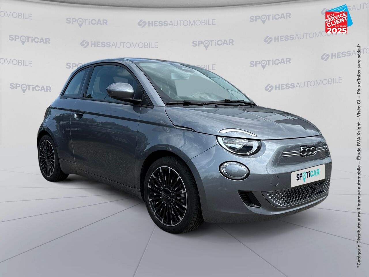 Véhicule d'occasion FIAT 500 E 118CH ICONE CAMERA GPS chez Hyundai Mulhouse