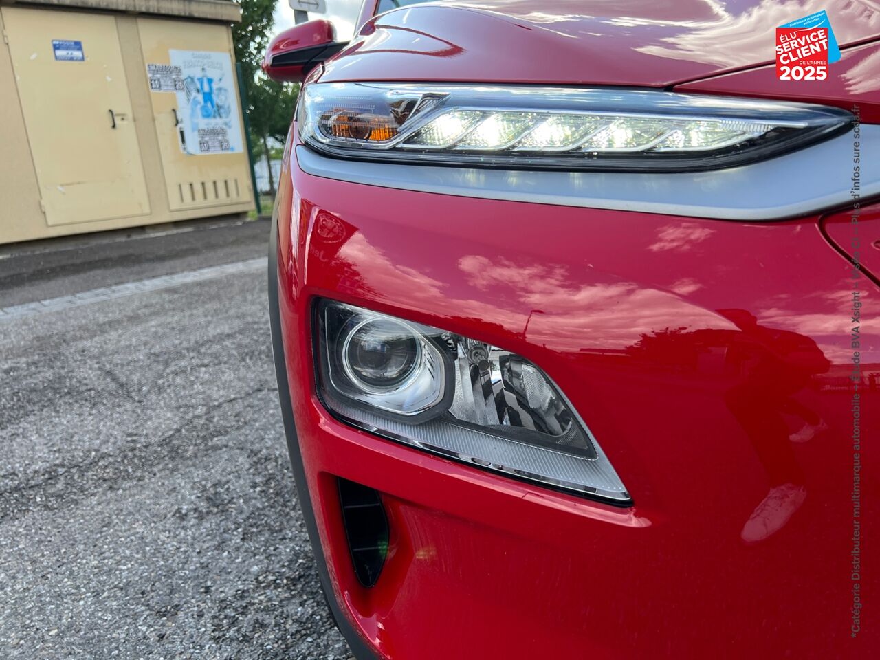 Véhicule d'occasion HYUNDAI KONA ELECTRIC 204CH CREATIVE EURO6D-T EVAP 3CV SIEGE CHAUF CAMERA GPS chez Renault Saint-Louis