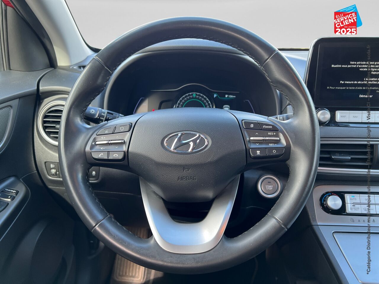 Véhicule d'occasion HYUNDAI KONA ELECTRIC 204CH CREATIVE EURO6D-T EVAP 3CV SIEGE CHAUF CAMERA GPS chez Renault Saint-Louis