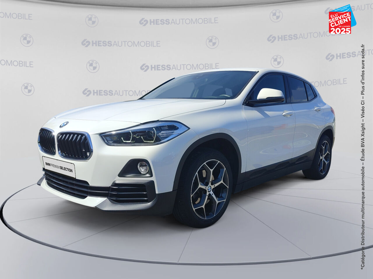 Véhicule d'occasion BMW X2 SDRIVE18D 150CH LOUNGE PLUS EURO6D-T GPS chez Toyota Thionville