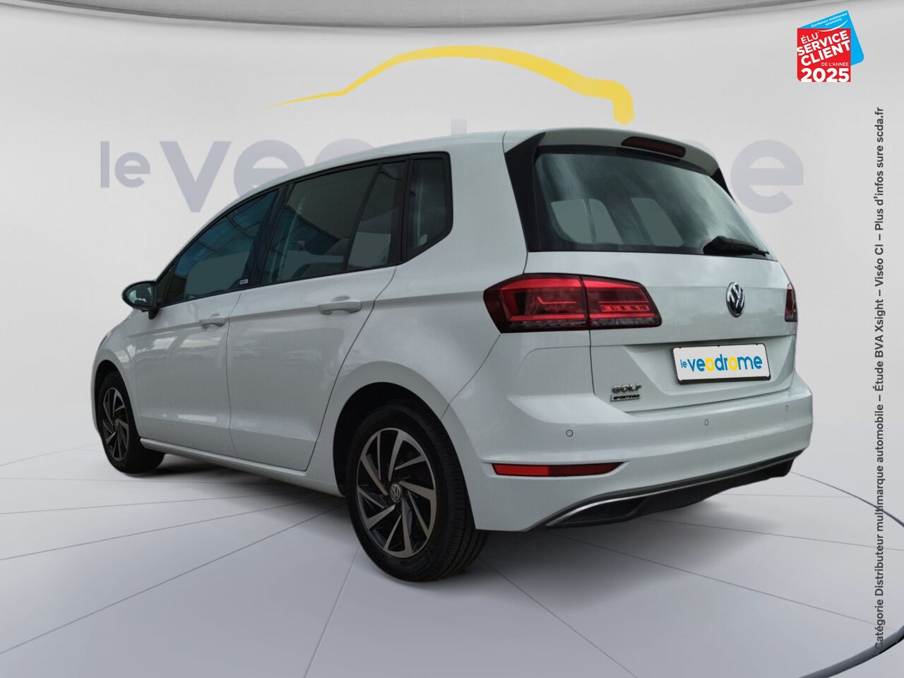 Véhicule d'occasion VOLKSWAGEN GOLF SPORTSVAN 1.5 TSI EVO 130CH BLUEMOTION TECHNOLOGY CONNECT GPS CAMERA CARPLAY chez Le Veodrome