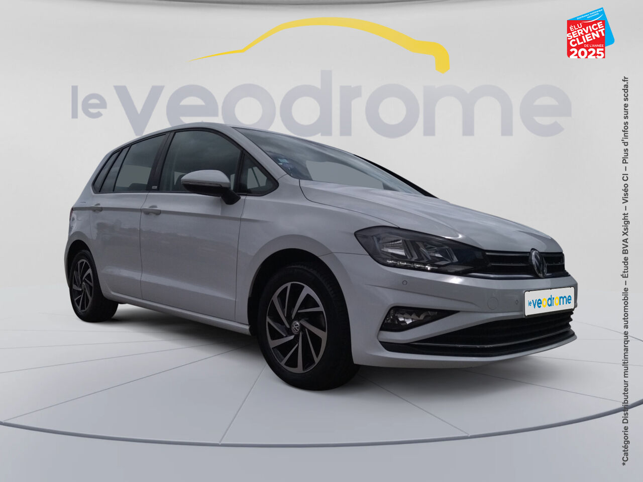 Véhicule d'occasion VOLKSWAGEN GOLF SPORTSVAN 1.5 TSI EVO 130CH BLUEMOTION TECHNOLOGY CONNECT GPS CAMERA CARPLAY chez Le Veodrome