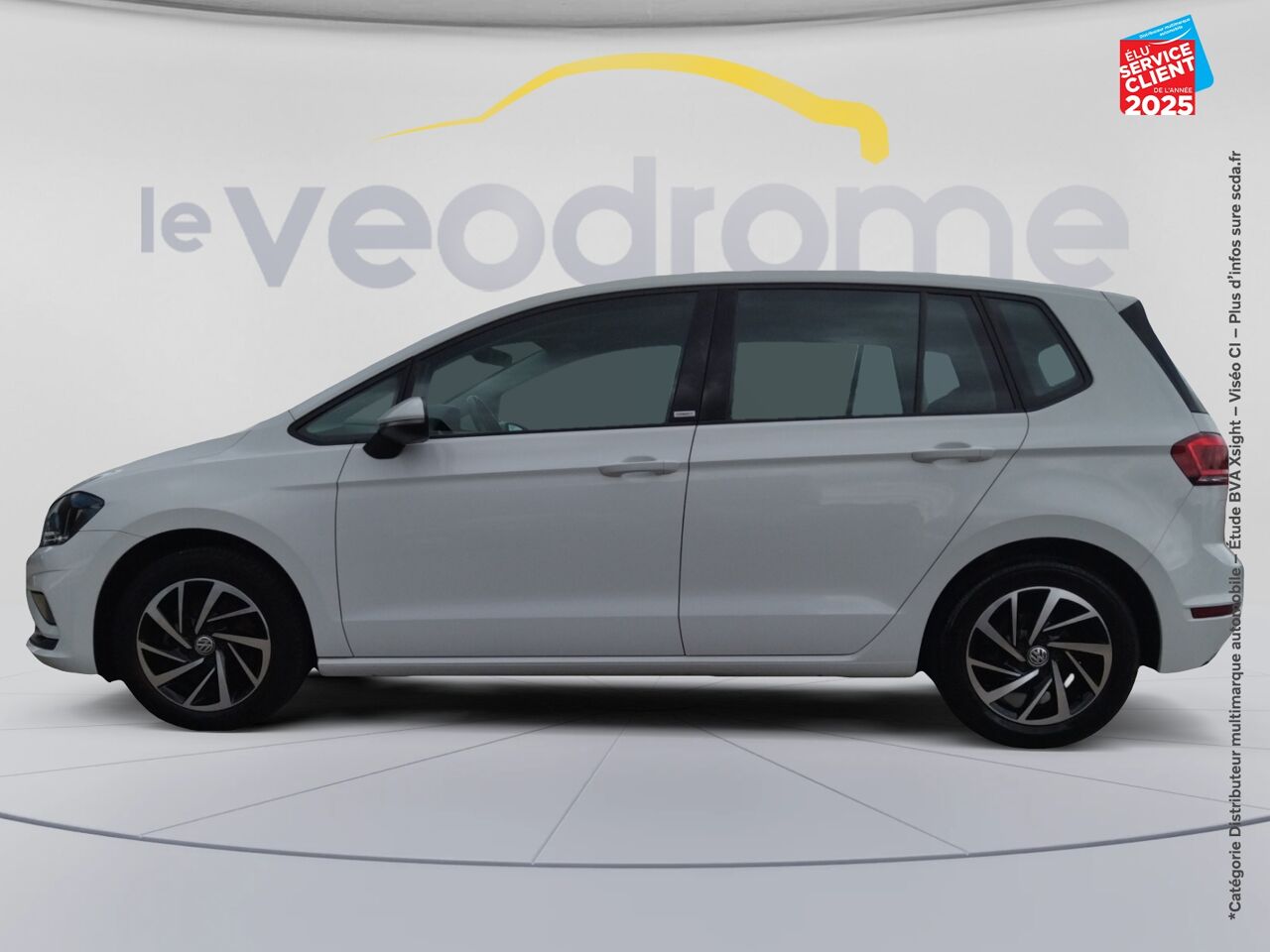 Véhicule d'occasion VOLKSWAGEN GOLF SPORTSVAN 1.5 TSI EVO 130CH BLUEMOTION TECHNOLOGY CONNECT GPS CAMERA CARPLAY chez Le Veodrome