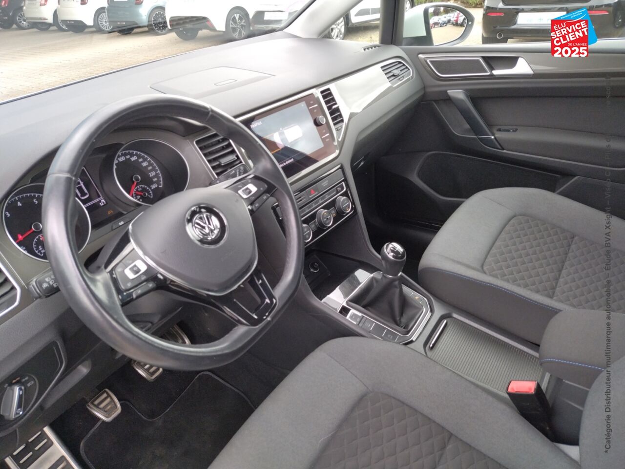 Véhicule d'occasion VOLKSWAGEN GOLF SPORTSVAN 1.5 TSI EVO 130CH BLUEMOTION TECHNOLOGY CONNECT GPS CAMERA CARPLAY chez Le Veodrome