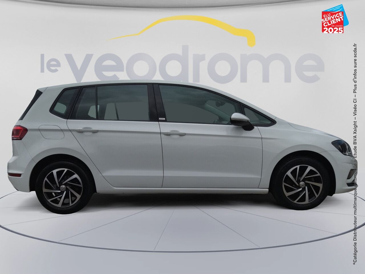Véhicule d'occasion VOLKSWAGEN GOLF SPORTSVAN 1.5 TSI EVO 130CH BLUEMOTION TECHNOLOGY CONNECT GPS CAMERA CARPLAY chez Le Veodrome