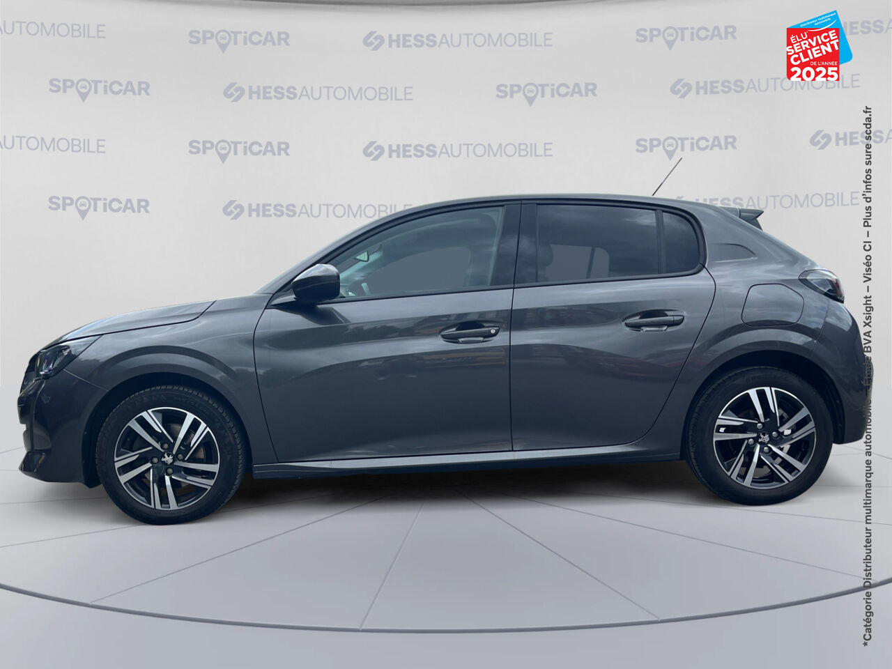 Véhicule d'occasion PEUGEOT 208 1.2 PURETECH 100CH SS ALLURE 118G chez Fiat Colmar