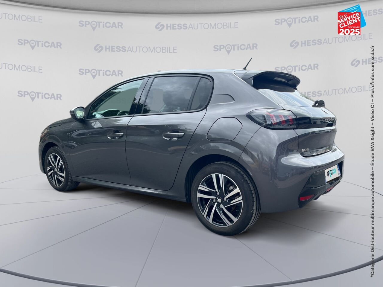 Véhicule d'occasion PEUGEOT 208 1.2 PURETECH 100CH SS ALLURE 118G chez Fiat Colmar