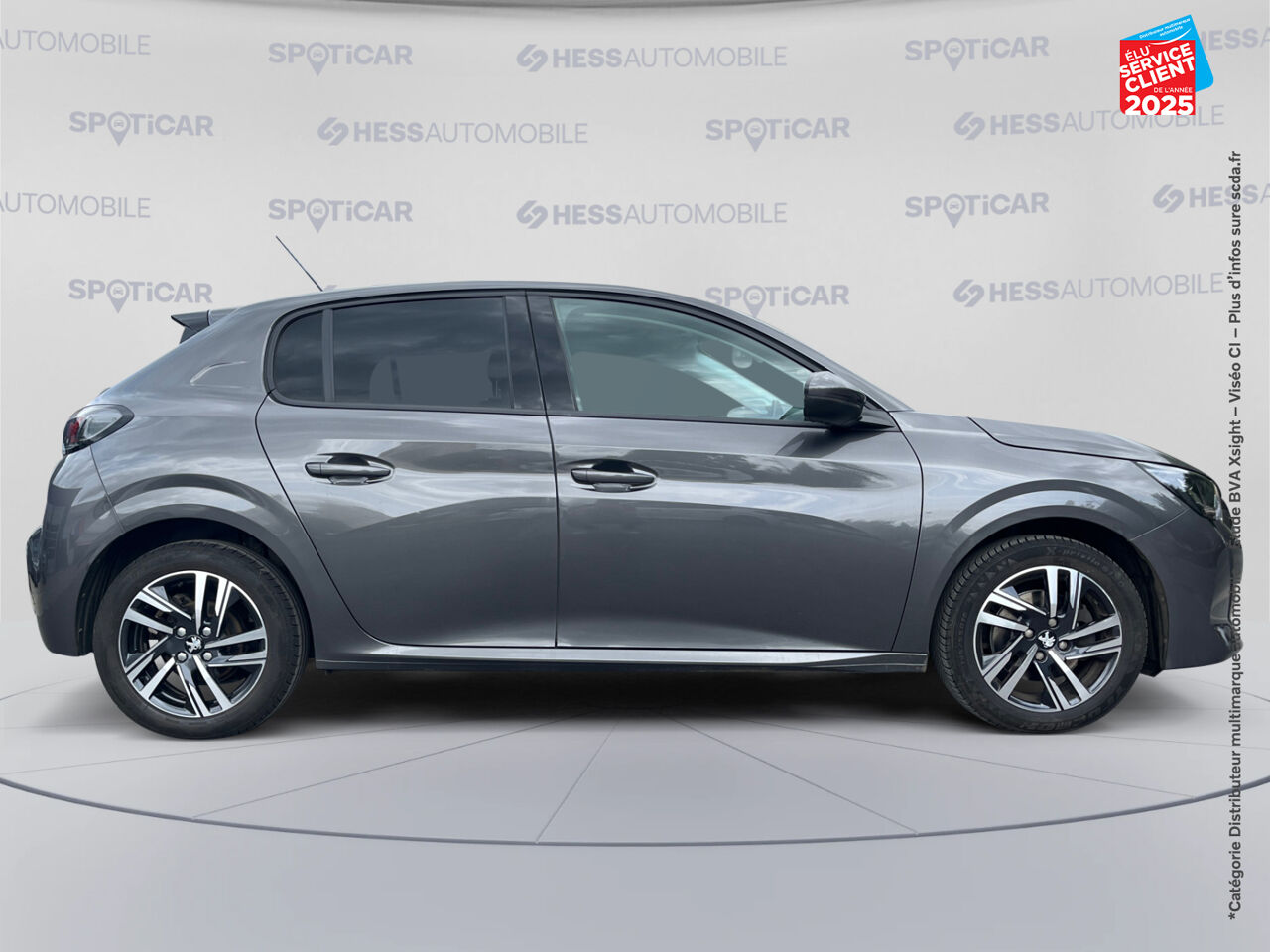 Véhicule d'occasion PEUGEOT 208 1.2 PURETECH 100CH SS ALLURE 118G chez Fiat Colmar