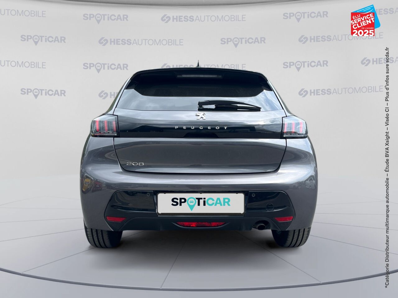 Véhicule d'occasion PEUGEOT 208 1.2 PURETECH 100CH SS ALLURE 118G chez Fiat Colmar
