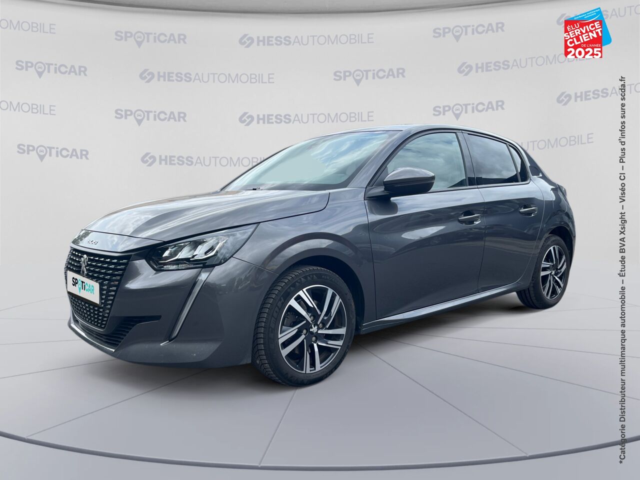 Véhicule d'occasion PEUGEOT 208 1.2 PURETECH 100CH SS ALLURE 118G chez Fiat Colmar