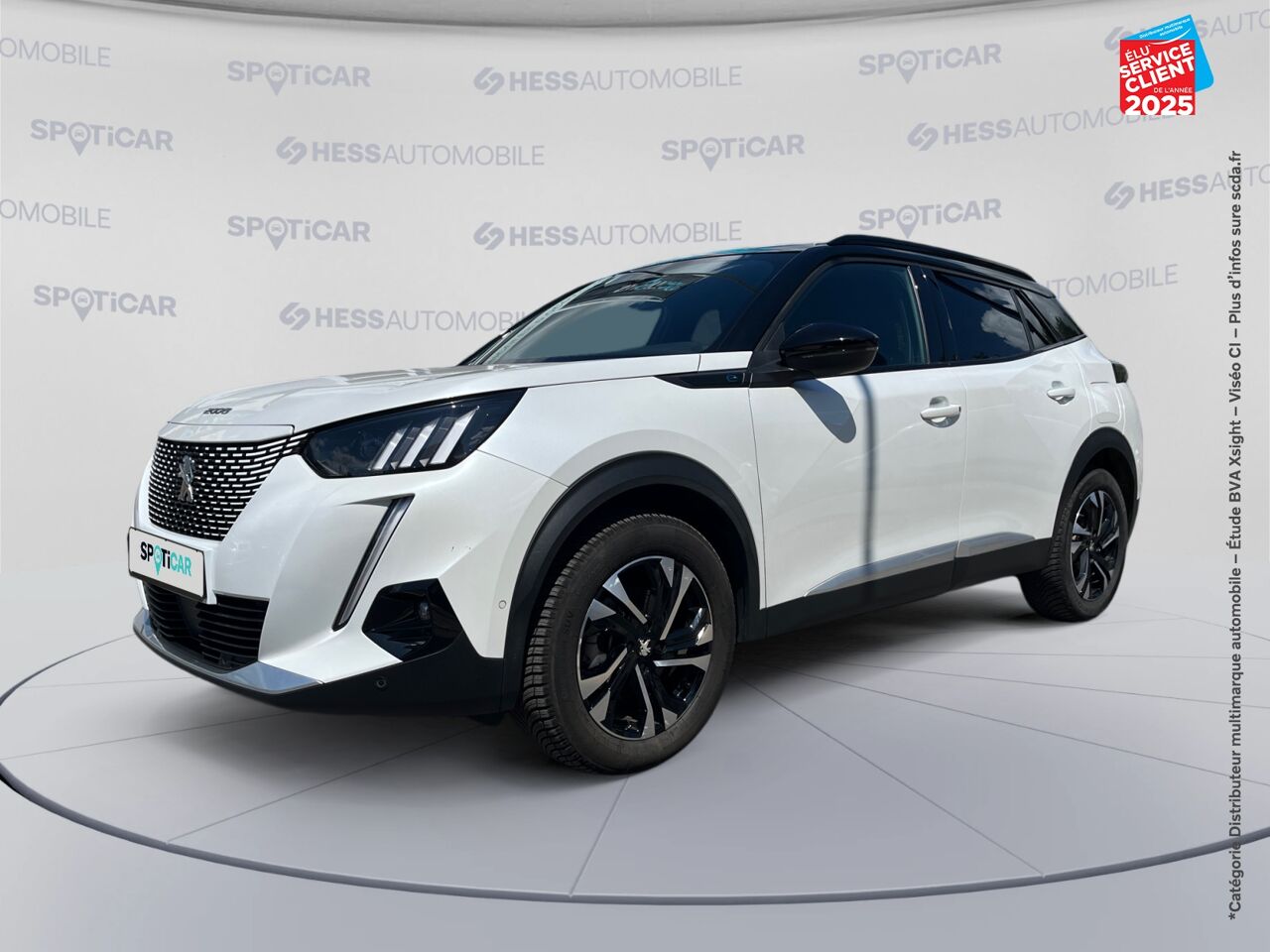 Véhicule d'occasion PEUGEOT 2008 E-136CH GT chez Toyota Thionville