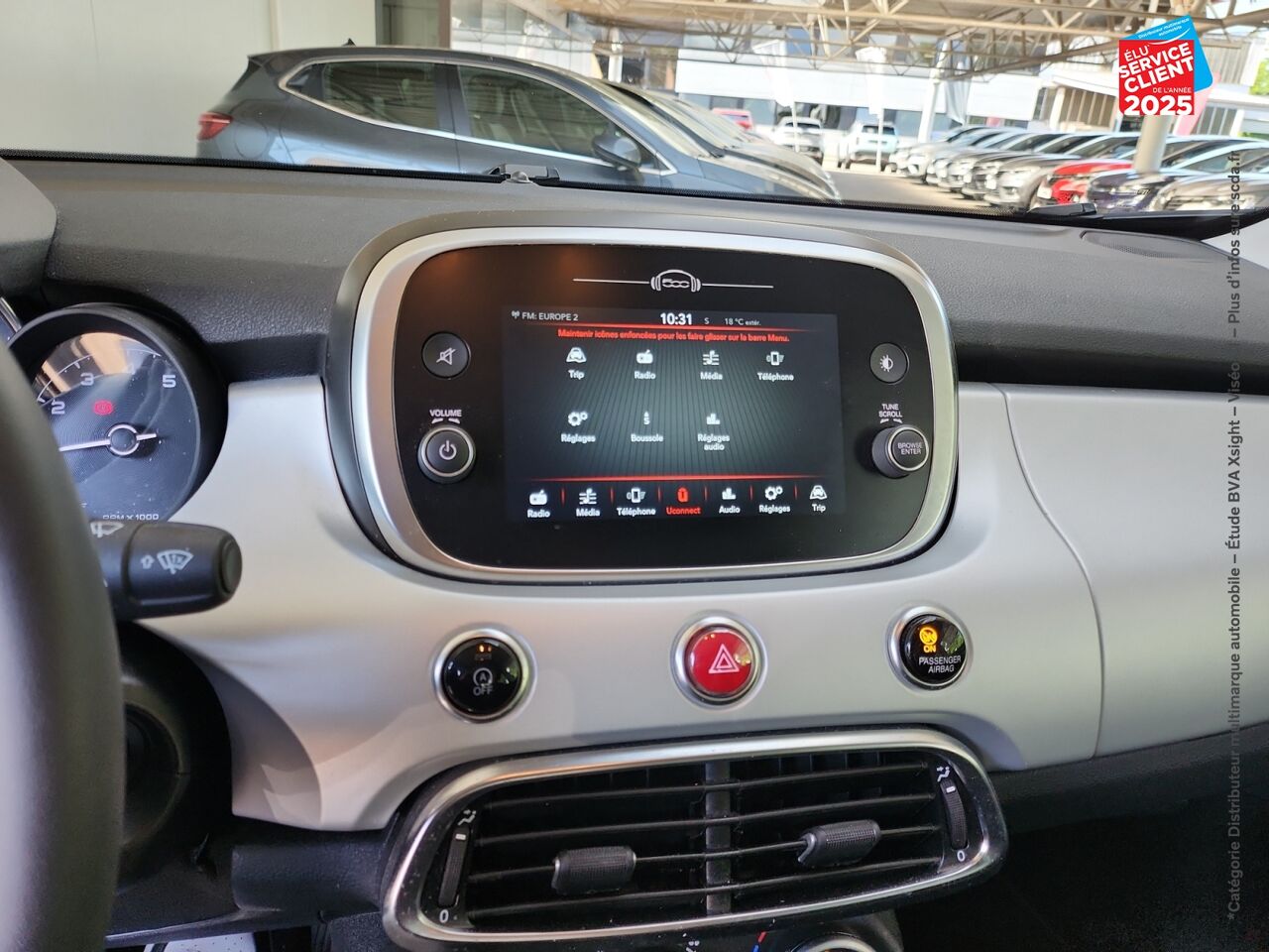 Véhicule d'occasion FIAT 500X 1.0 FIREFLY TURBO T3 120CH HEY GOOGLE CAMERA chez Nissan Haguenau