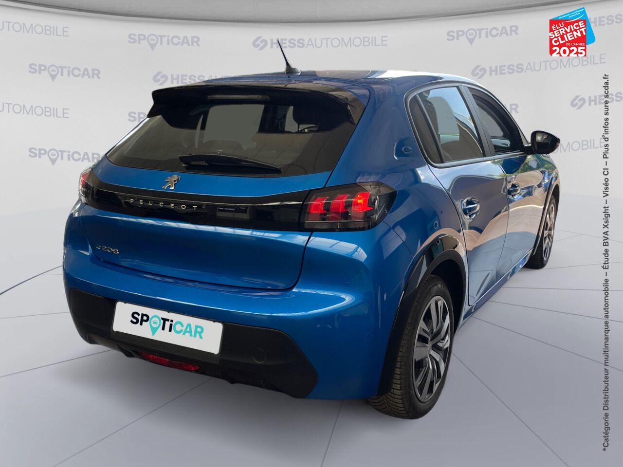 Véhicule d'occasion PEUGEOT 208 E-136CH ACTIVE chez Fiat Strasbourg