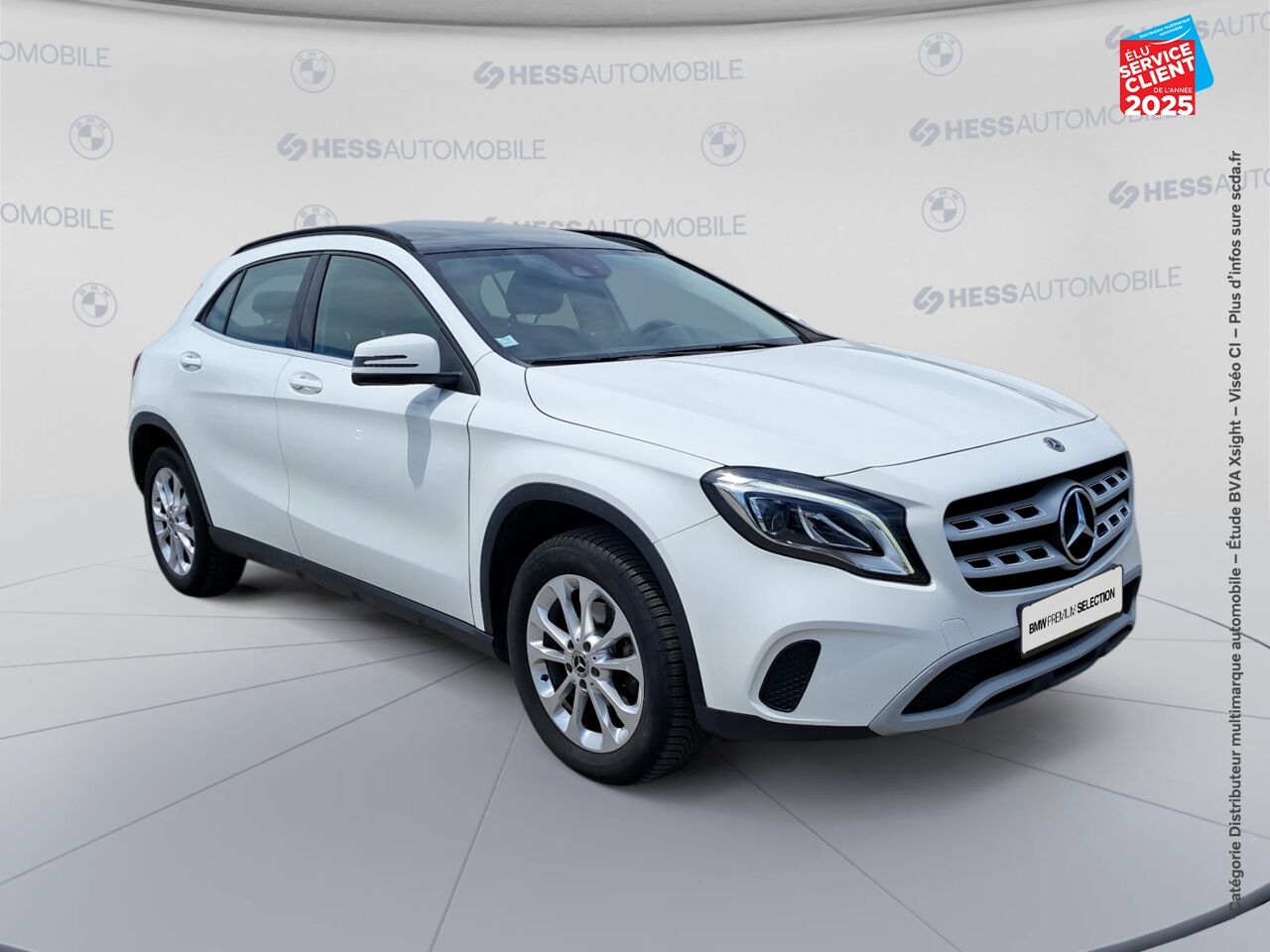 Véhicule d'occasion MERCEDES-BENZ GLA 200 D 136CH INSPIRATION 7G-DCT EURO6C TPANO CAMERA chez HESS Automobile