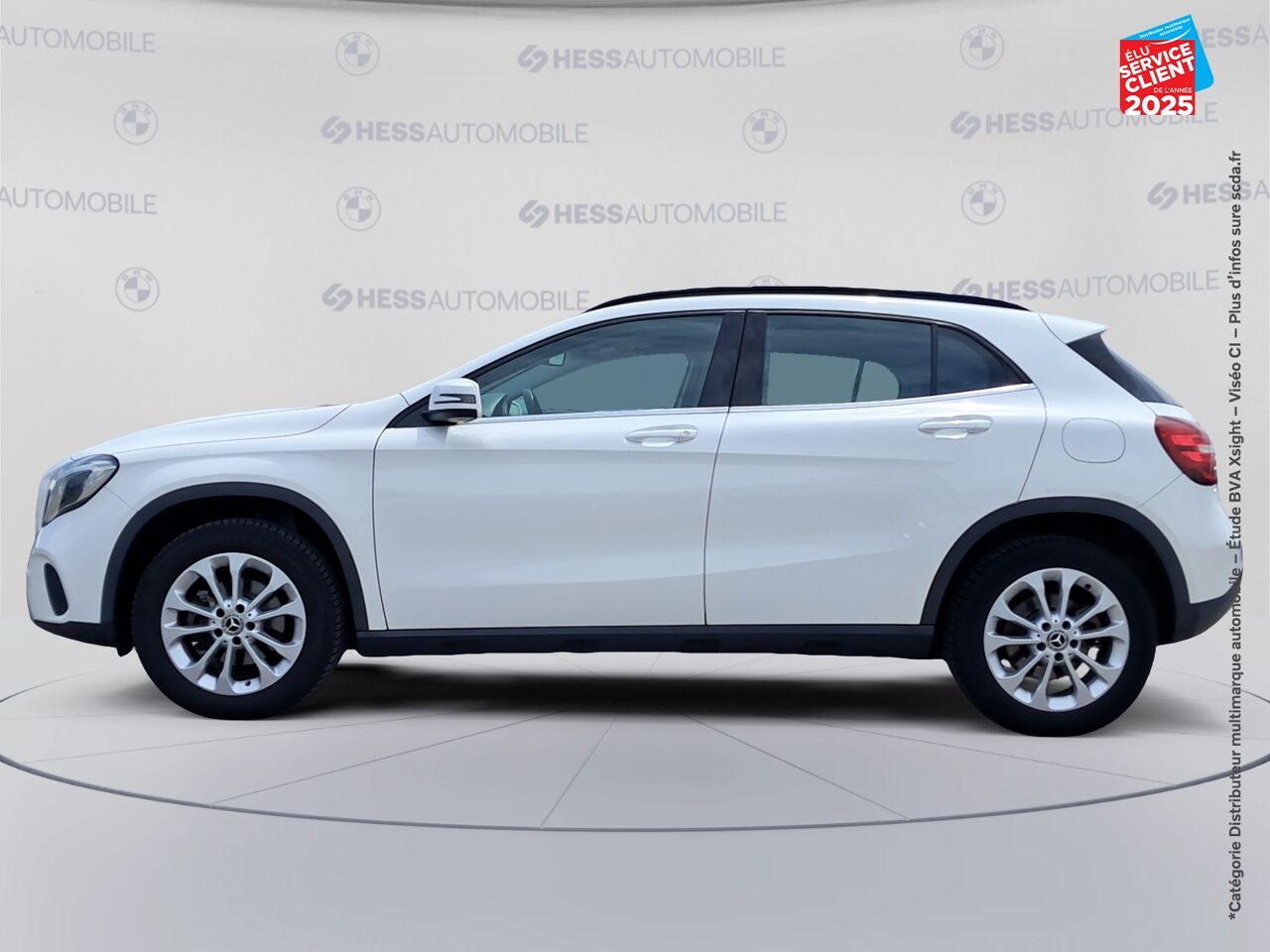 Véhicule d'occasion MERCEDES-BENZ GLA 200 D 136CH INSPIRATION 7G-DCT EURO6C TPANO CAMERA chez HESS Automobile