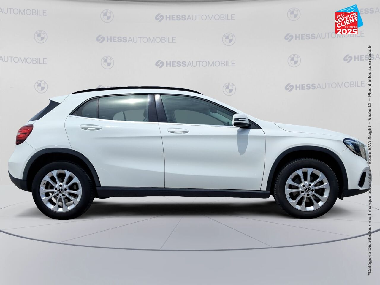 Véhicule d'occasion MERCEDES-BENZ GLA 200 D 136CH INSPIRATION 7G-DCT EURO6C TPANO CAMERA chez HESS Automobile