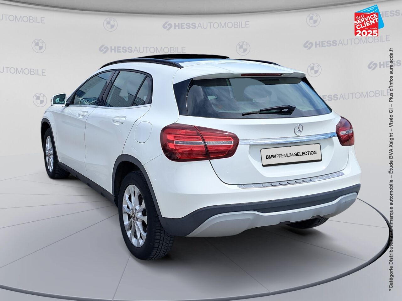 Véhicule d'occasion MERCEDES-BENZ GLA 200 D 136CH INSPIRATION 7G-DCT EURO6C TPANO CAMERA chez HESS Automobile