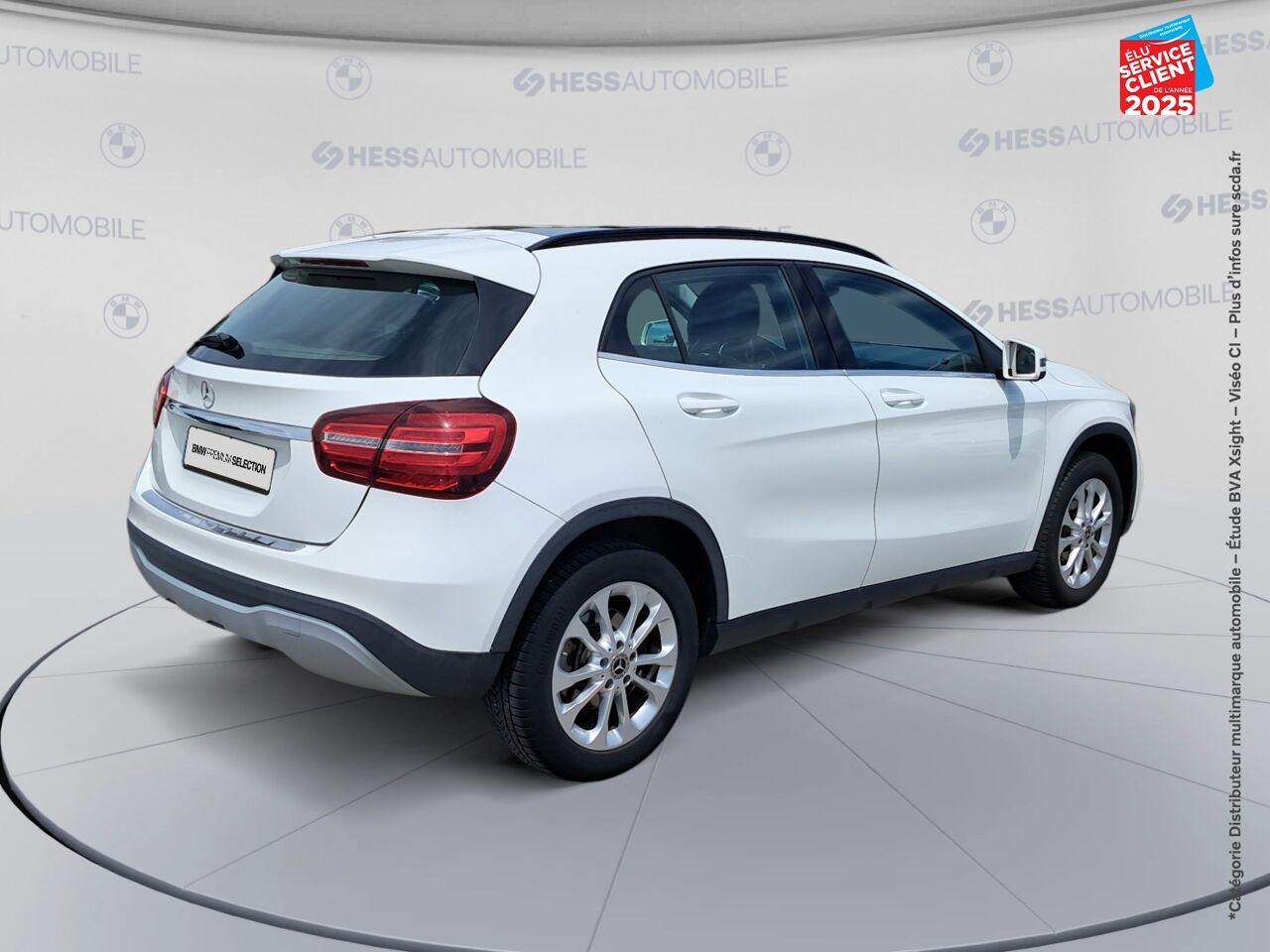 Véhicule d'occasion MERCEDES-BENZ GLA 200 D 136CH INSPIRATION 7G-DCT EURO6C TPANO CAMERA chez HESS Automobile