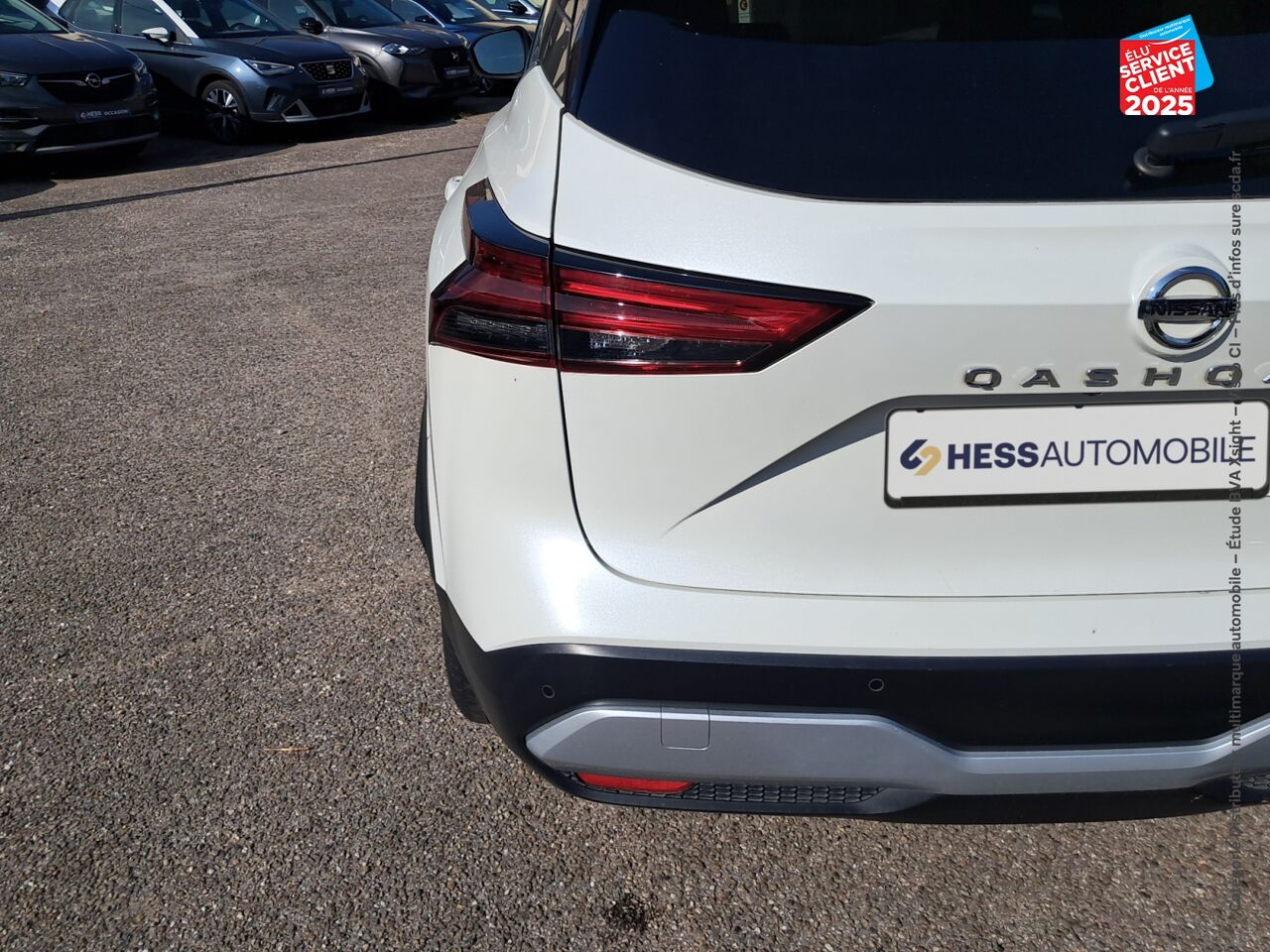 Véhicule d'occasion NISSAN QASHQAI 1.3 MILD HYBRID 158CH TEKNA XTRONIC TPANO CAMERA GPS chez Renault Colmar