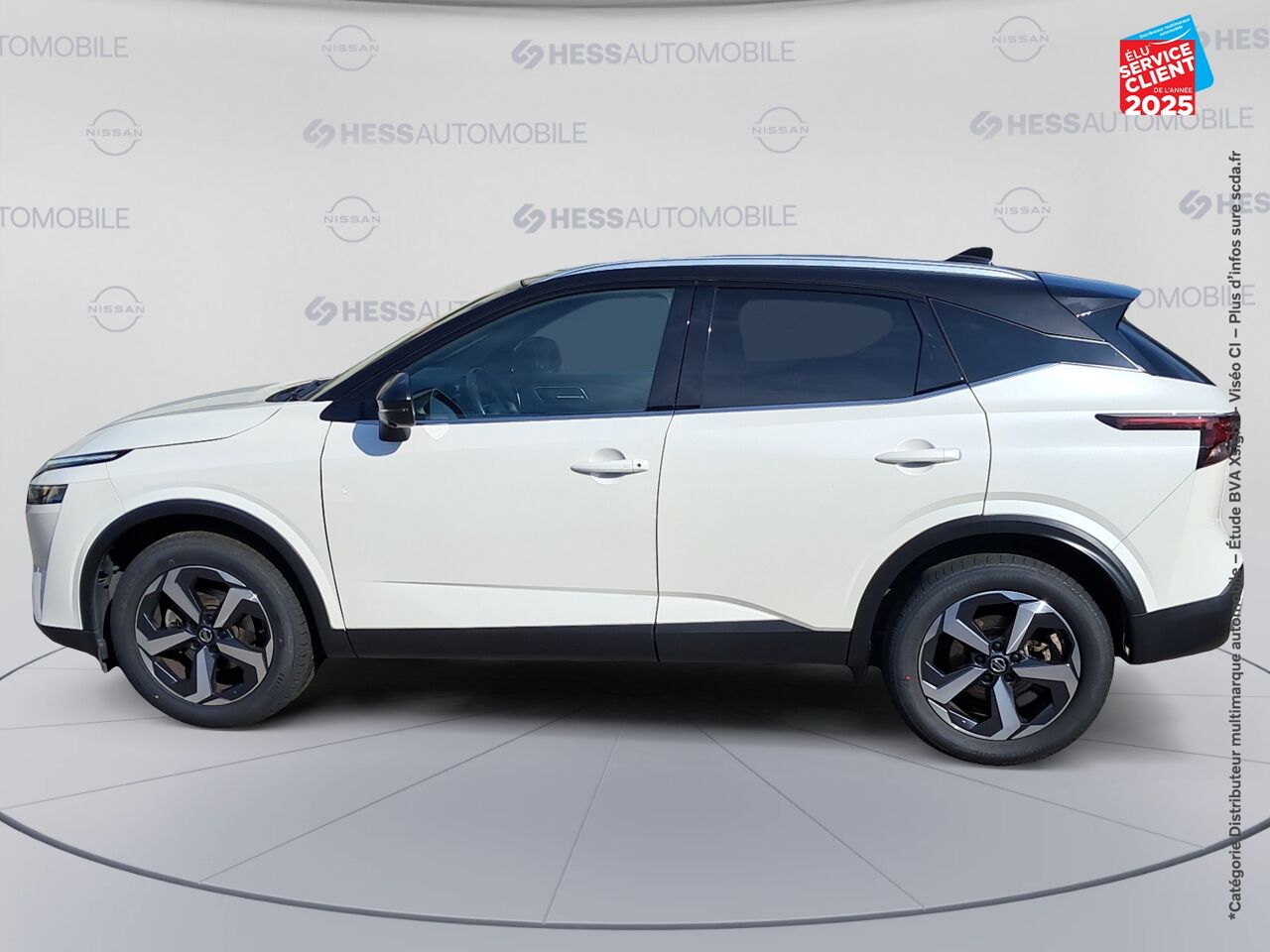 Véhicule d'occasion NISSAN QASHQAI 1.3 MILD HYBRID 158CH TEKNA XTRONIC TPANO CAMERA GPS chez Renault Colmar
