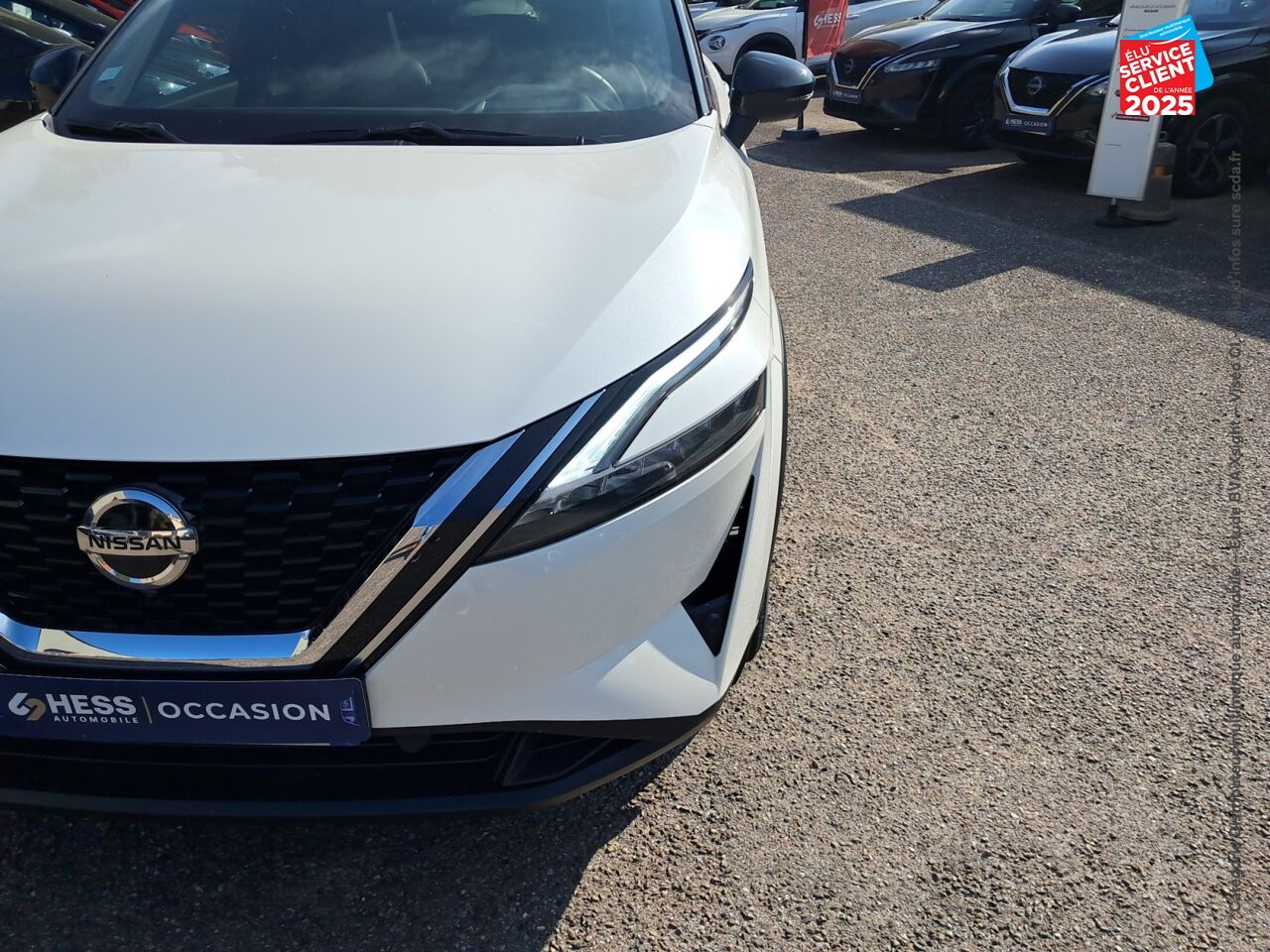 Véhicule d'occasion NISSAN QASHQAI 1.3 MILD HYBRID 158CH TEKNA XTRONIC TPANO CAMERA GPS chez Renault Colmar