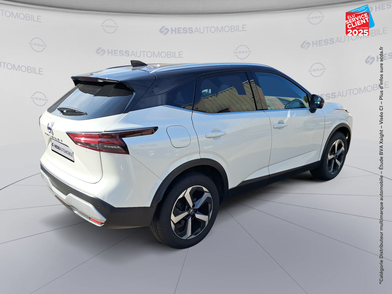 Véhicule d'occasion NISSAN QASHQAI 1.3 MILD HYBRID 158CH TEKNA XTRONIC TPANO CAMERA GPS chez Renault Colmar