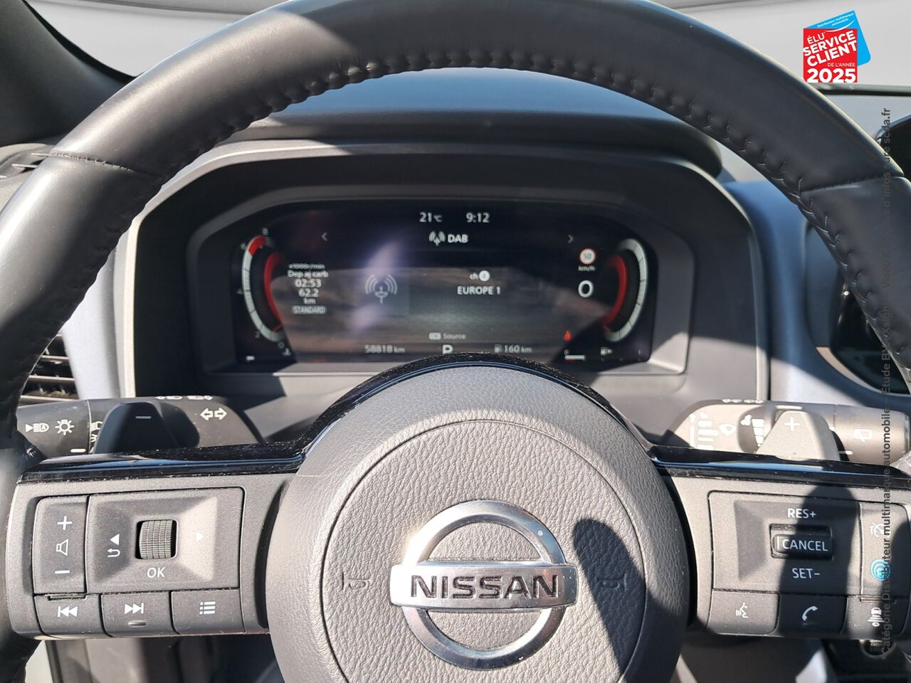 Véhicule d'occasion NISSAN QASHQAI 1.3 MILD HYBRID 158CH TEKNA XTRONIC TPANO CAMERA GPS chez Renault Colmar