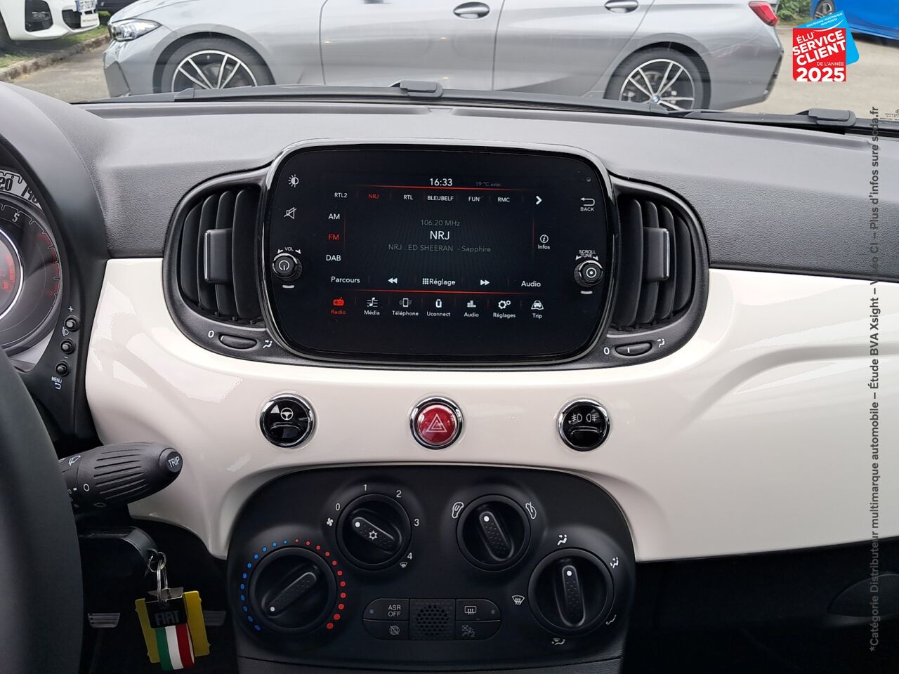 Véhicule d'occasion FIAT 500 1.0 70CH BSG S/S PACK CONFORT chez Fiat Strasbourg