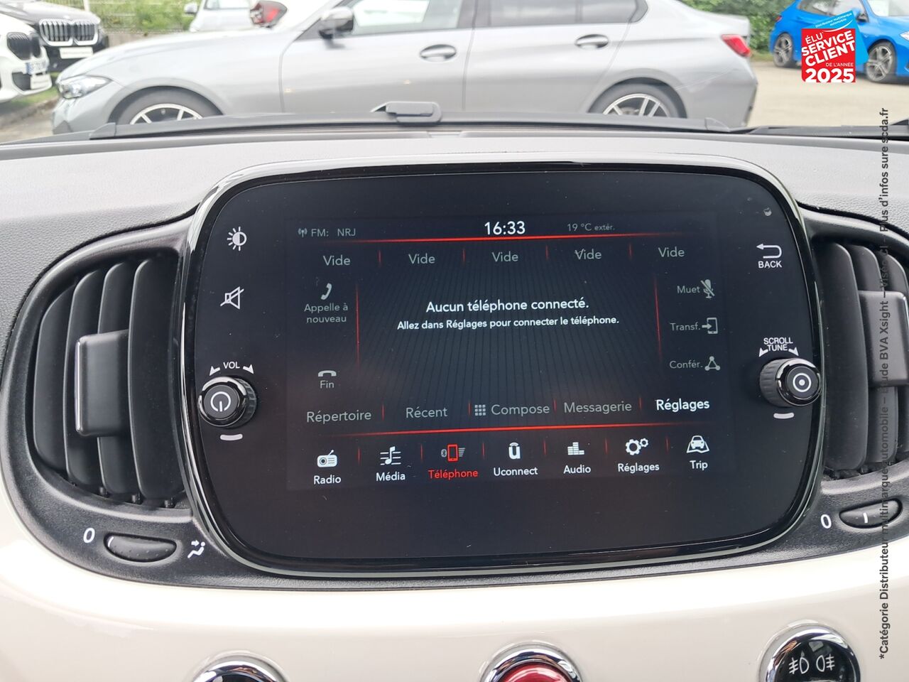 Véhicule d'occasion FIAT 500 1.0 70CH BSG S/S PACK CONFORT chez Fiat Strasbourg