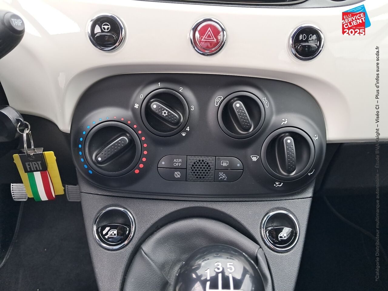Véhicule d'occasion FIAT 500 1.0 70CH BSG S/S PACK CONFORT chez Fiat Strasbourg