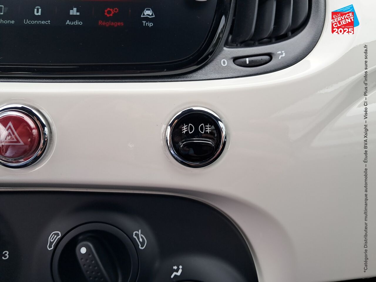 Véhicule d'occasion FIAT 500 1.0 70CH BSG S/S PACK CONFORT chez Fiat Strasbourg