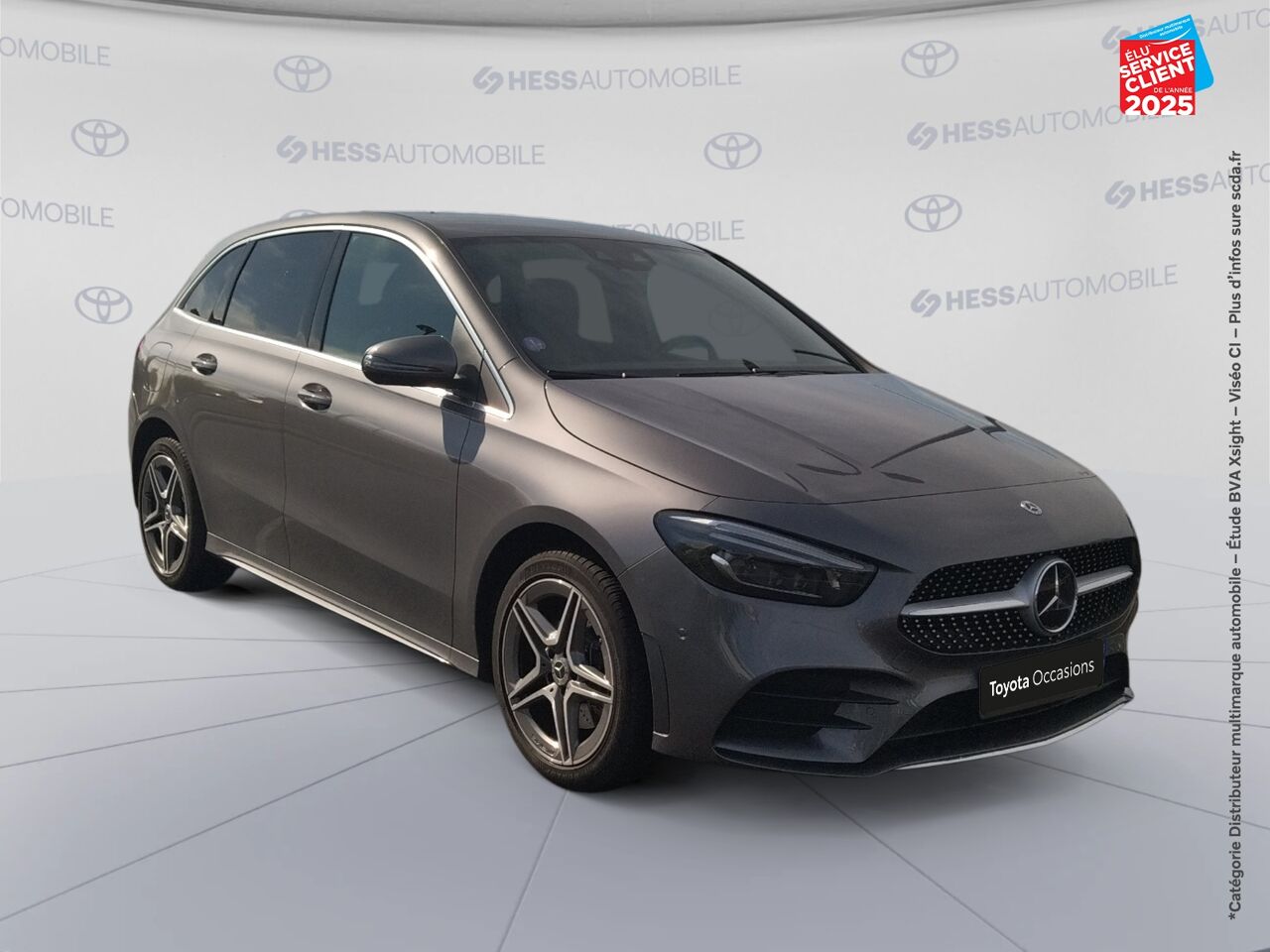 Véhicule d'occasion MERCEDES-BENZ CLASSE B 250 E 163+109CH AMG LINE 8G-DCT SIEGES CHAUF/CUIR GPS CAMERA ATTELAGE chez Land Rover Strasbourg