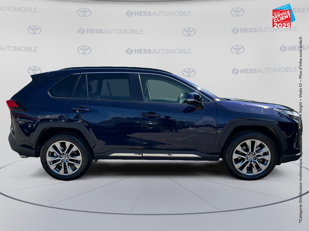 Véhicule d'occasion TOYOTA RAV4 2.5 HYBRIDE 218CH LOUNGE 2WD MY24 chez Toyota Thionville