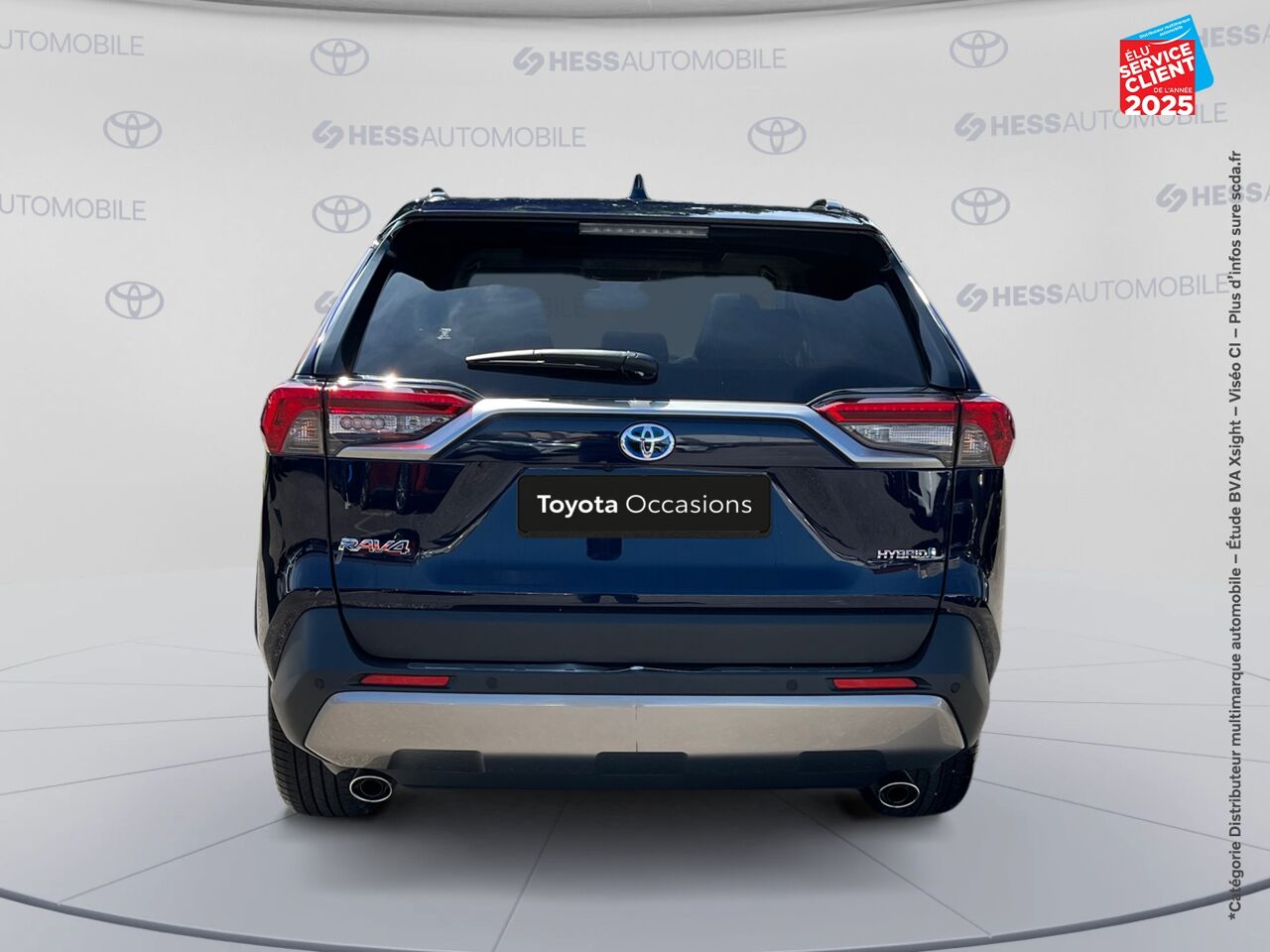 Véhicule d'occasion TOYOTA RAV4 2.5 HYBRIDE 218CH LOUNGE 2WD MY24 chez Toyota Thionville