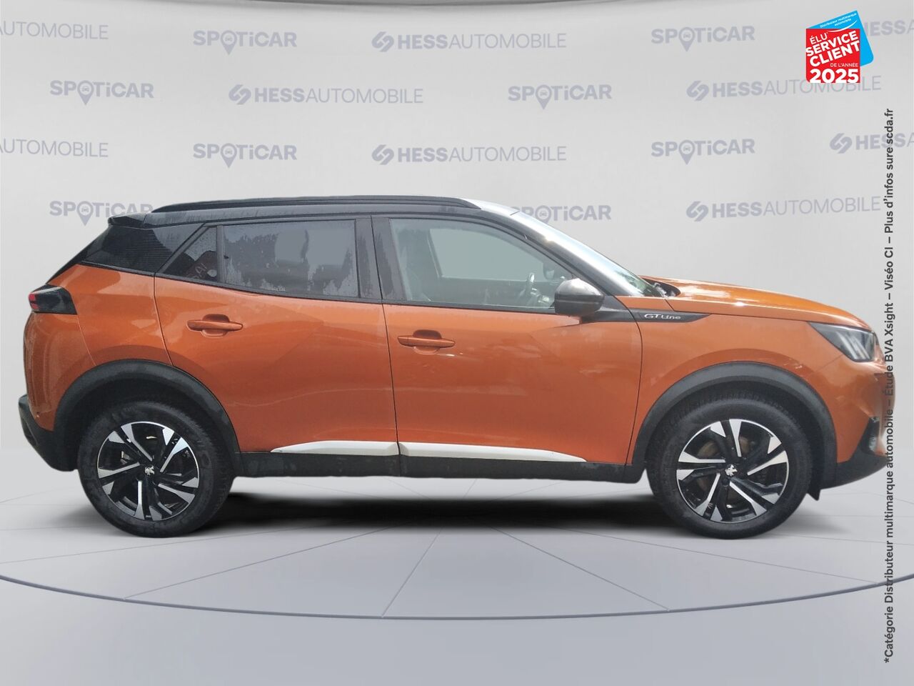 Véhicule d'occasion PEUGEOT 2008 1.5 BLUEHDI 130CH S/S GT LINE EAT8 7CV GPS CAMERA CARPLAY chez Renault Saint-Louis
