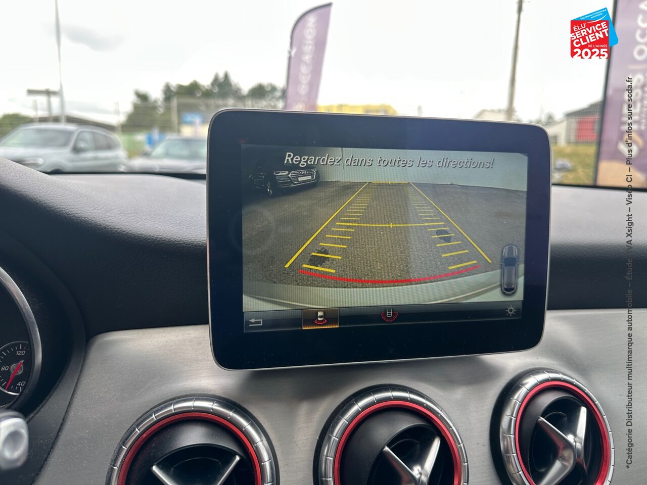 Véhicule d'occasion MERCEDES-BENZ CLA SHOOTING BRAKE 200 D FASCINATION 7G-DCT TPANO SIEGES CHAUF GPS CAMERA chez Renault Sélestat