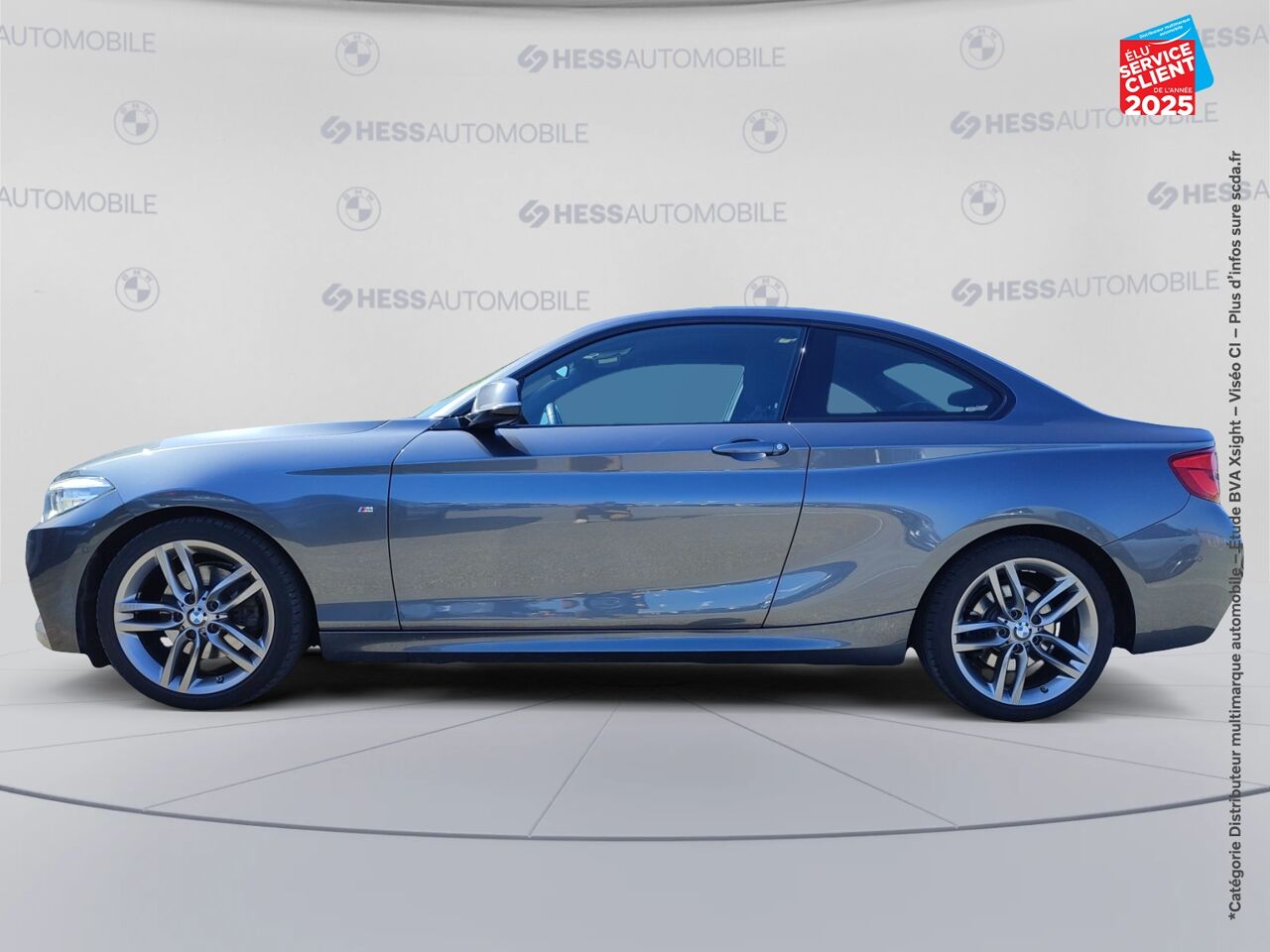 Véhicule d'occasion BMW SERIE 2 COUPE 220DA 190CH M SPORT GPS CAMERA chez Renault Sélestat