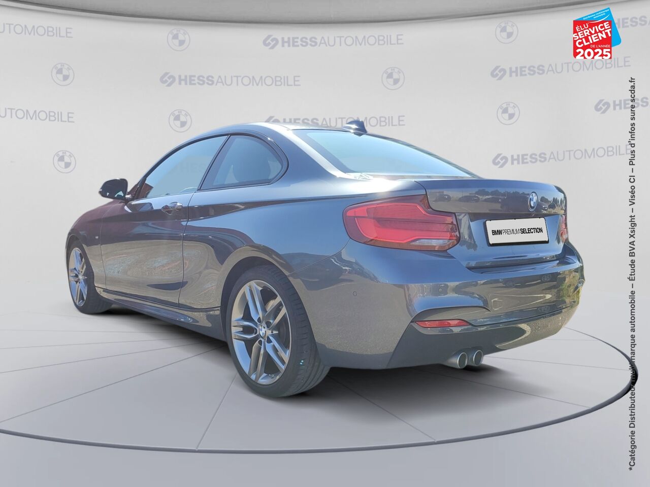 Véhicule d'occasion BMW SERIE 2 COUPE 220DA 190CH M SPORT GPS CAMERA chez Renault Sélestat