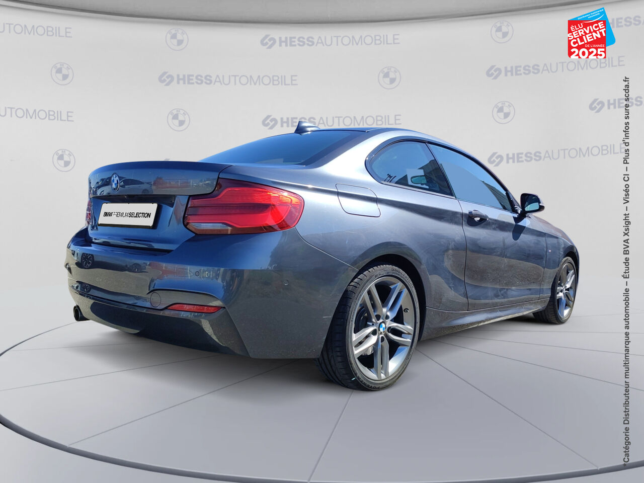 Véhicule d'occasion BMW SERIE 2 COUPE 220DA 190CH M SPORT GPS CAMERA chez Renault Sélestat