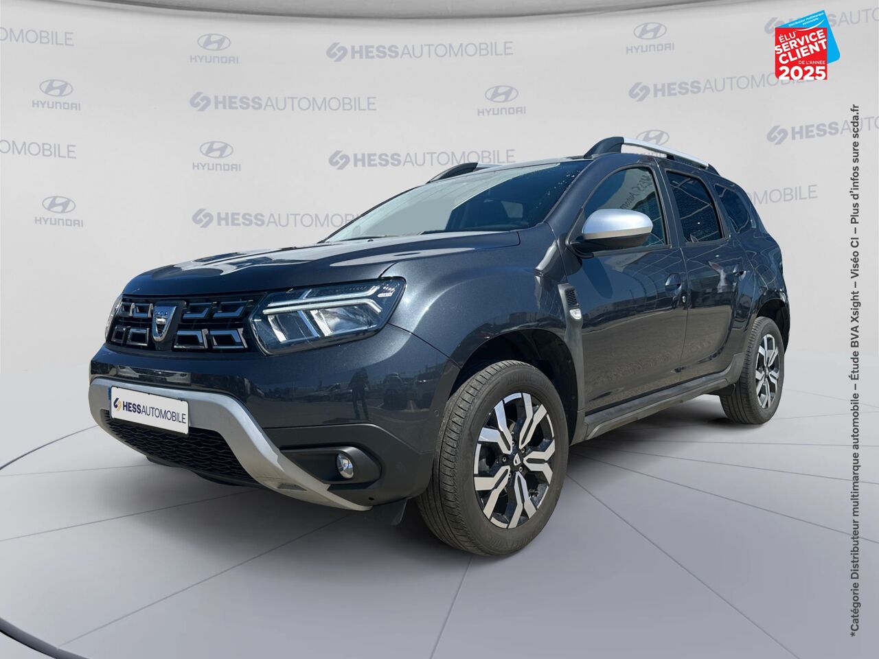 Véhicule d'occasion DACIA DUSTER 1.3 TCE 150CH FAP PRESTIGE 4X2 EDC SIEGES CHAUF GPS CAMERA ATTELAGE chez Toyota Verdun